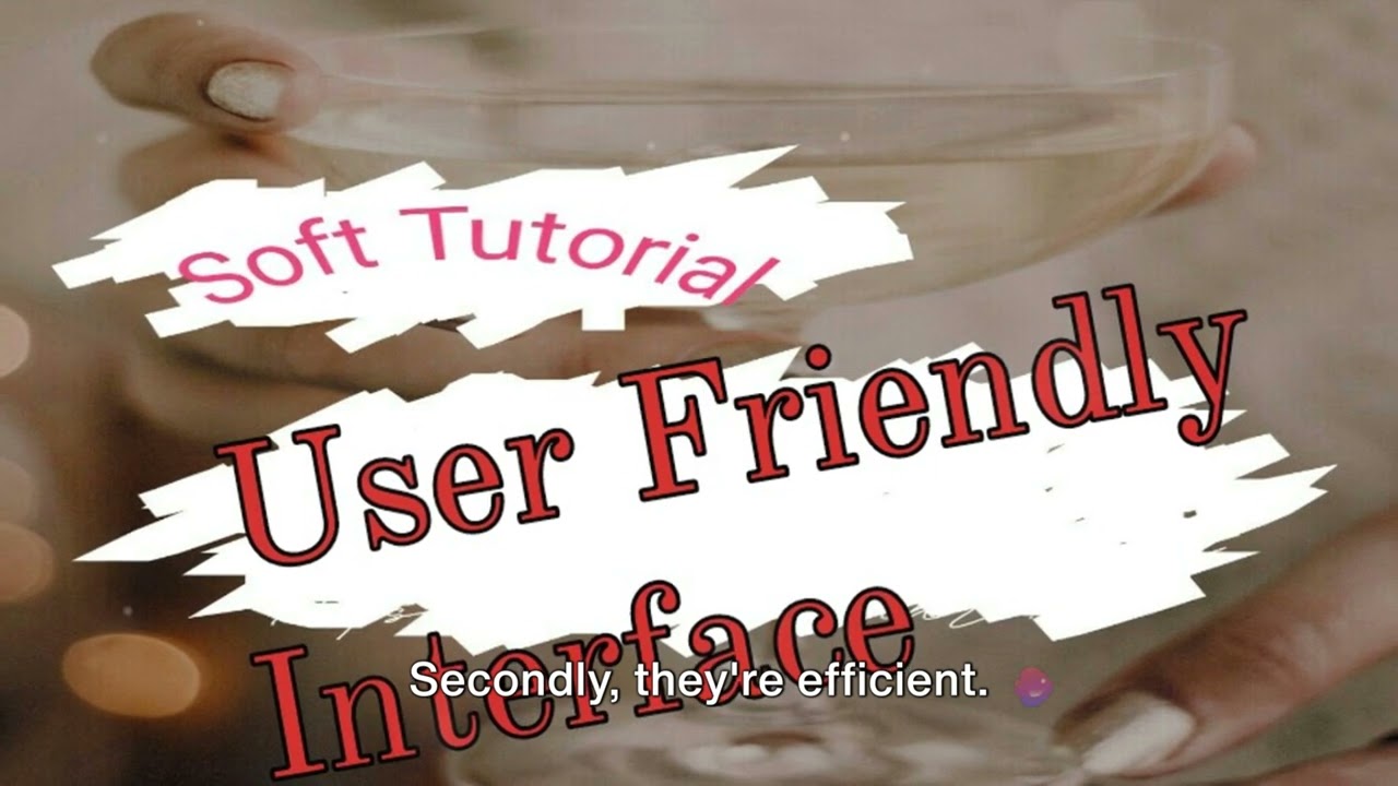 User Friendly Interface