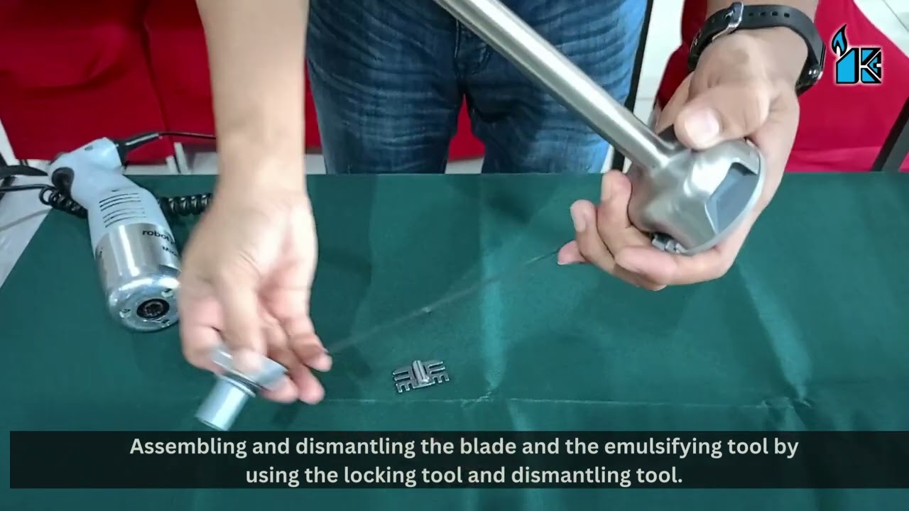 Robot Coupe Micromix Dismantling & Cleaning