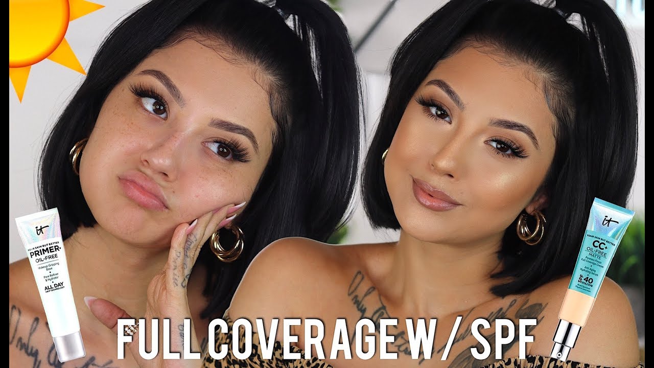 SUNPROOF, FULL COVERAGE, FLAWLESS SUMMER FACE MAKEUP!