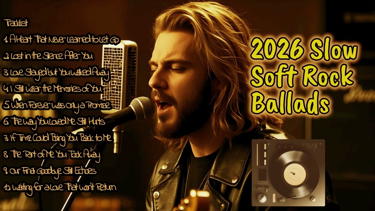 [Slow Rock Ballad 2026 Vol 15 🎧] | Ballad | Relaxing Rock | Soft Rock | Sad Rock | Piano | Enjoy