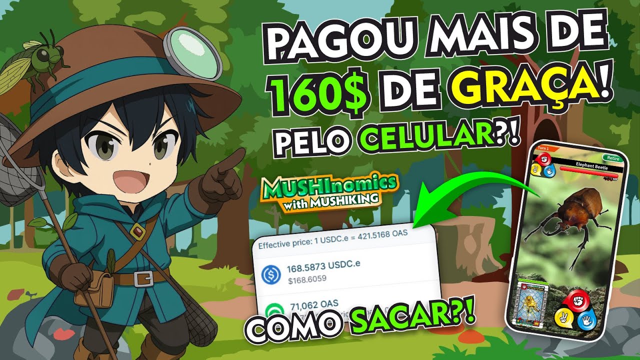 🎮 PAYING FOR FREE?! HOW TO WITHDRAW FROM MUSHINOMICS?! | MUSHIKING