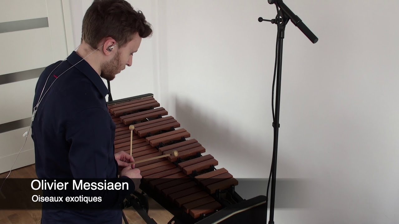 Xylophone orchestral excerpt- Olivier Messiaen - Oiseaux exotiques