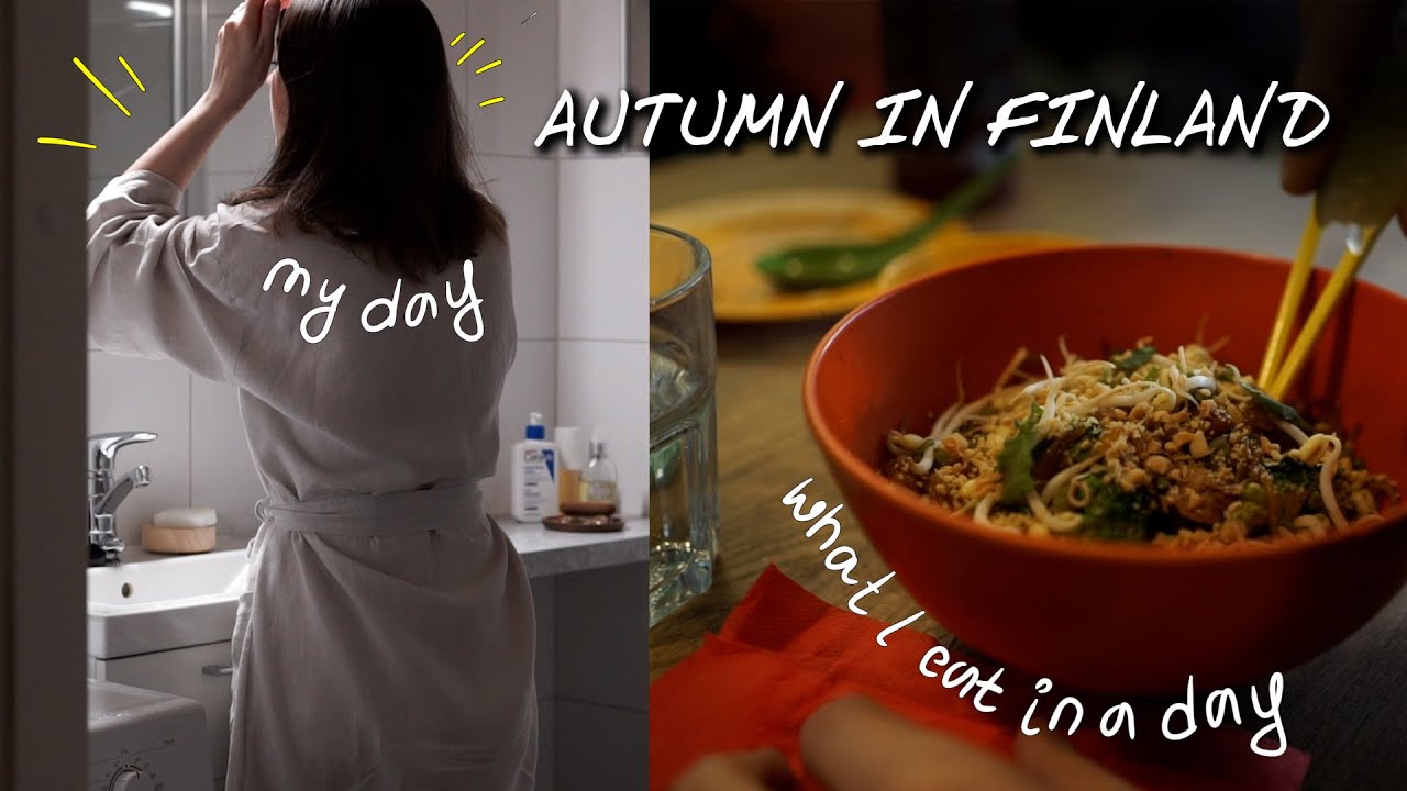 MY DAY AND WHAT I EAT in Finland in Autumn • TOTEME mini-haul