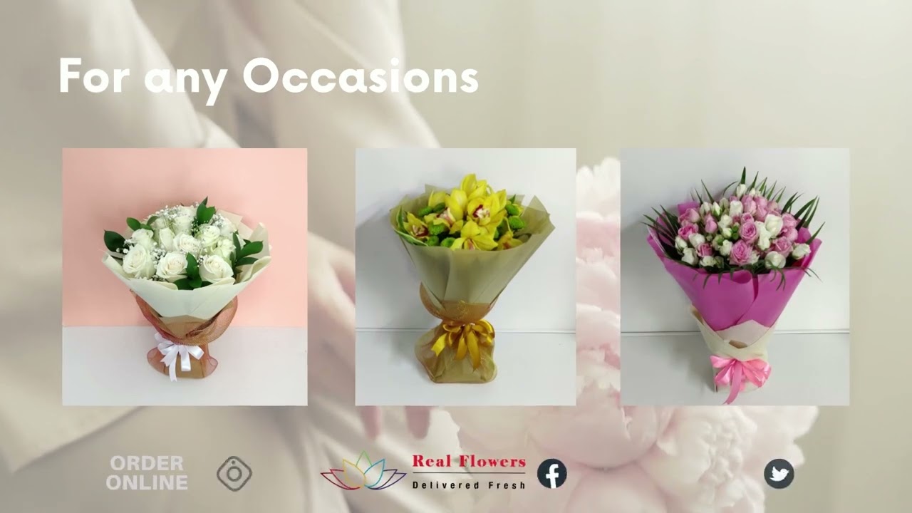 Fresh Flowers Bouquet Online | Best Gift for any Occasion
