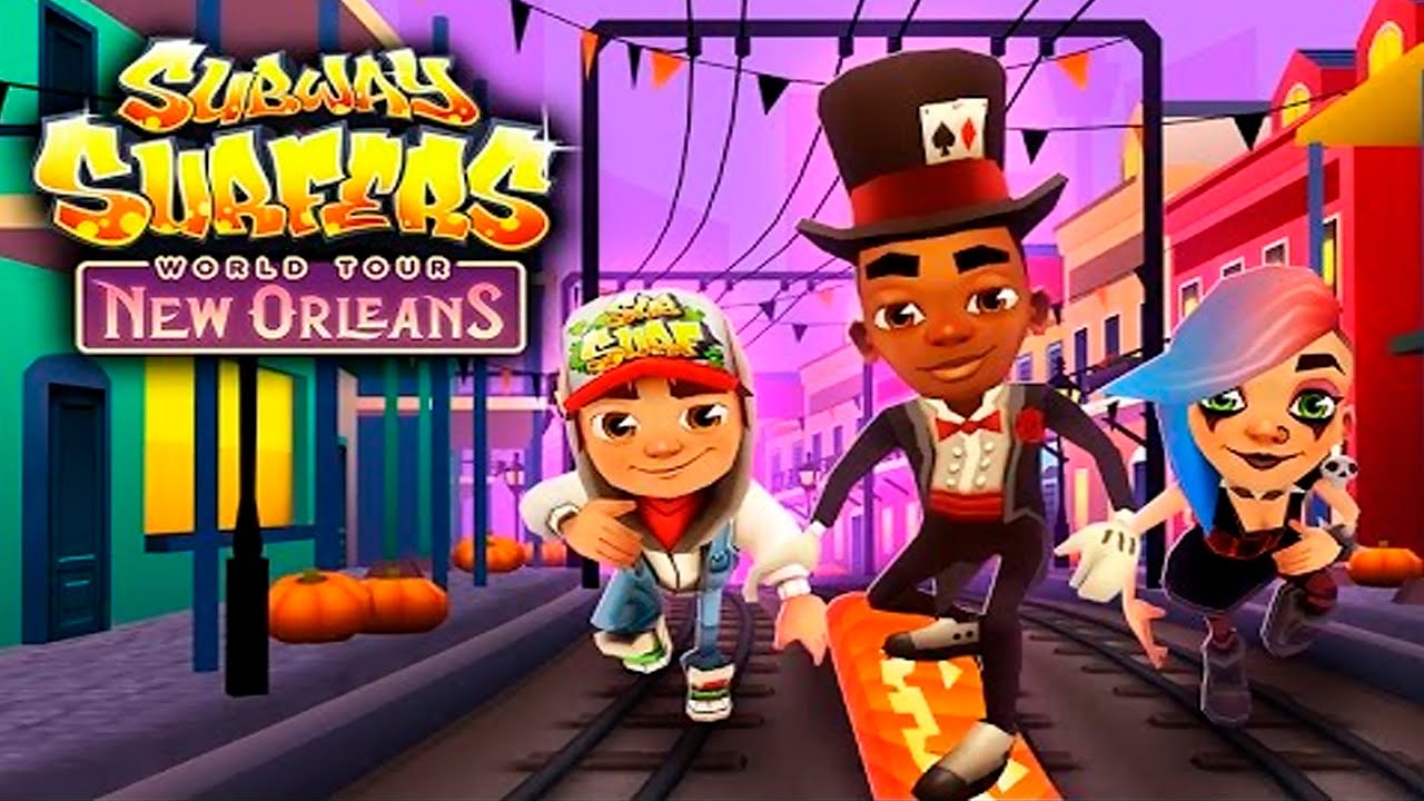 NEW UPDATE - SUBWAY SURFERS NEW ORLEANS 2014