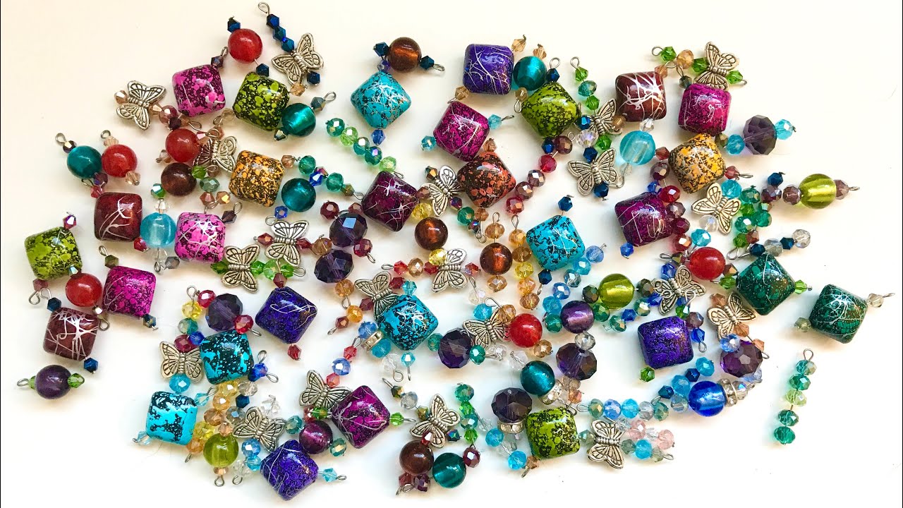 Tutorial: Making bead charms for junk journal embellishments