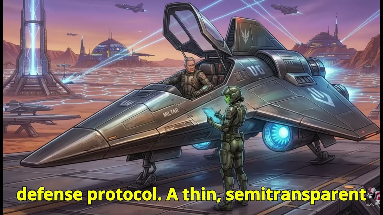 “When the Alien Soldier Paused, Her Rescuer Revealed Himself