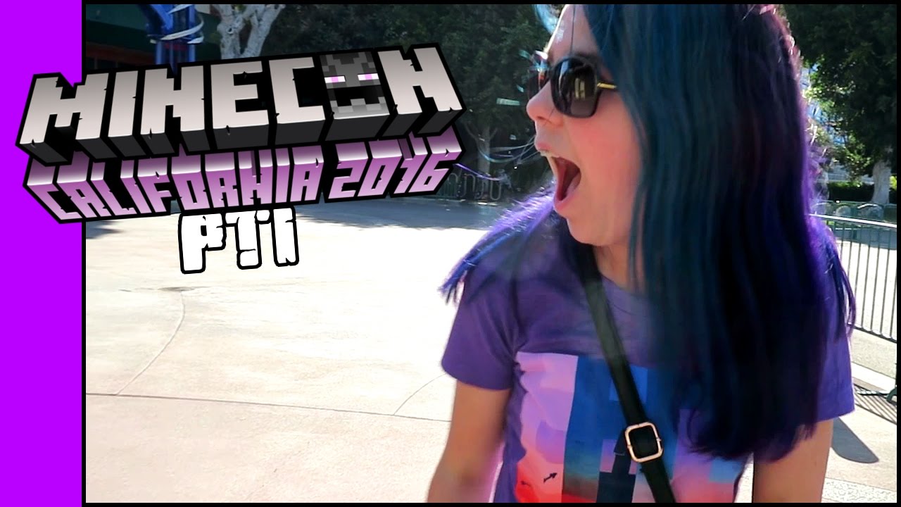 MINECON 2016 VLOG PT1 | YOUTUBE FRIENDS & DOWNTOWN DISNEY!