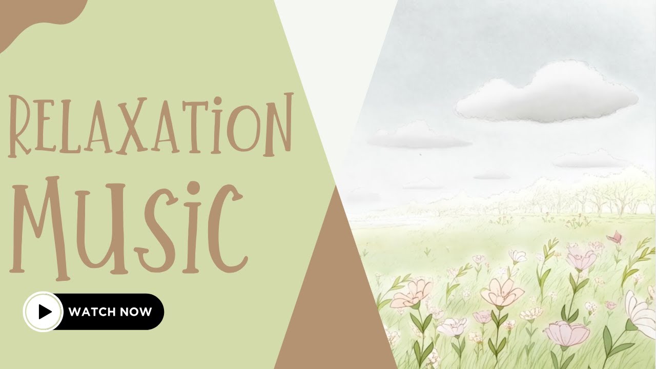 Cloudy Day Field Classroom Ambience | Relaxation Instrumental Music for Students