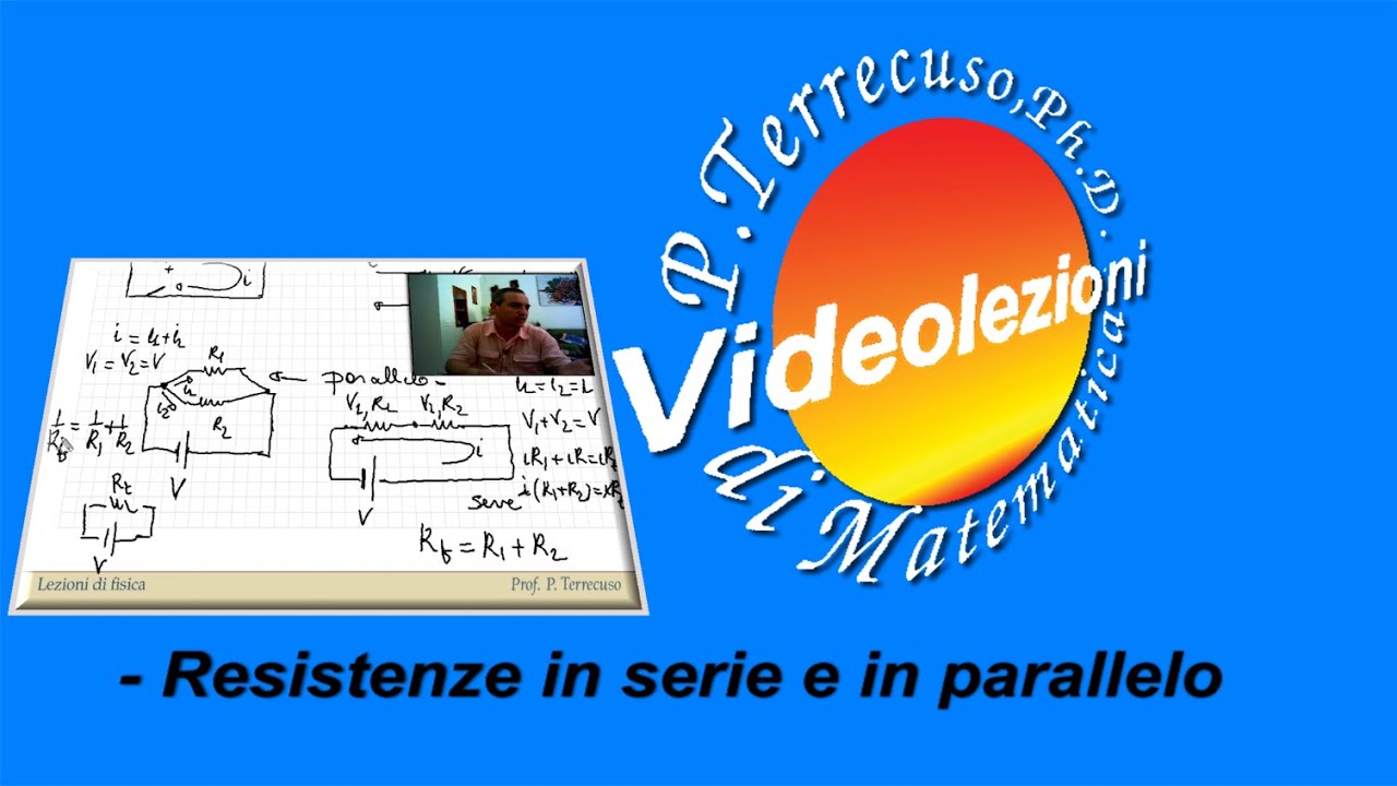 Resistenze in serie e parallelo.