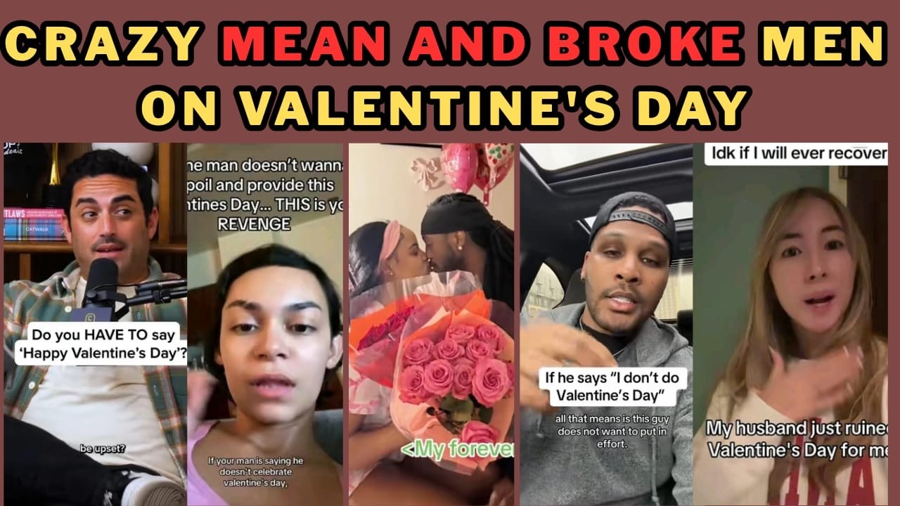 BROKE AND CHEAP MEN ON VALENTINE'S DAY 2026| SHE GOT DUMPED ON VALENTINE'S DAY