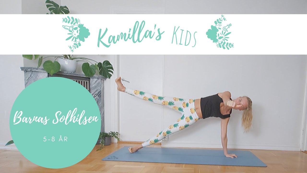 Barnas Solhilsen | 5 - 8 år | Barneyoga med Kamilla