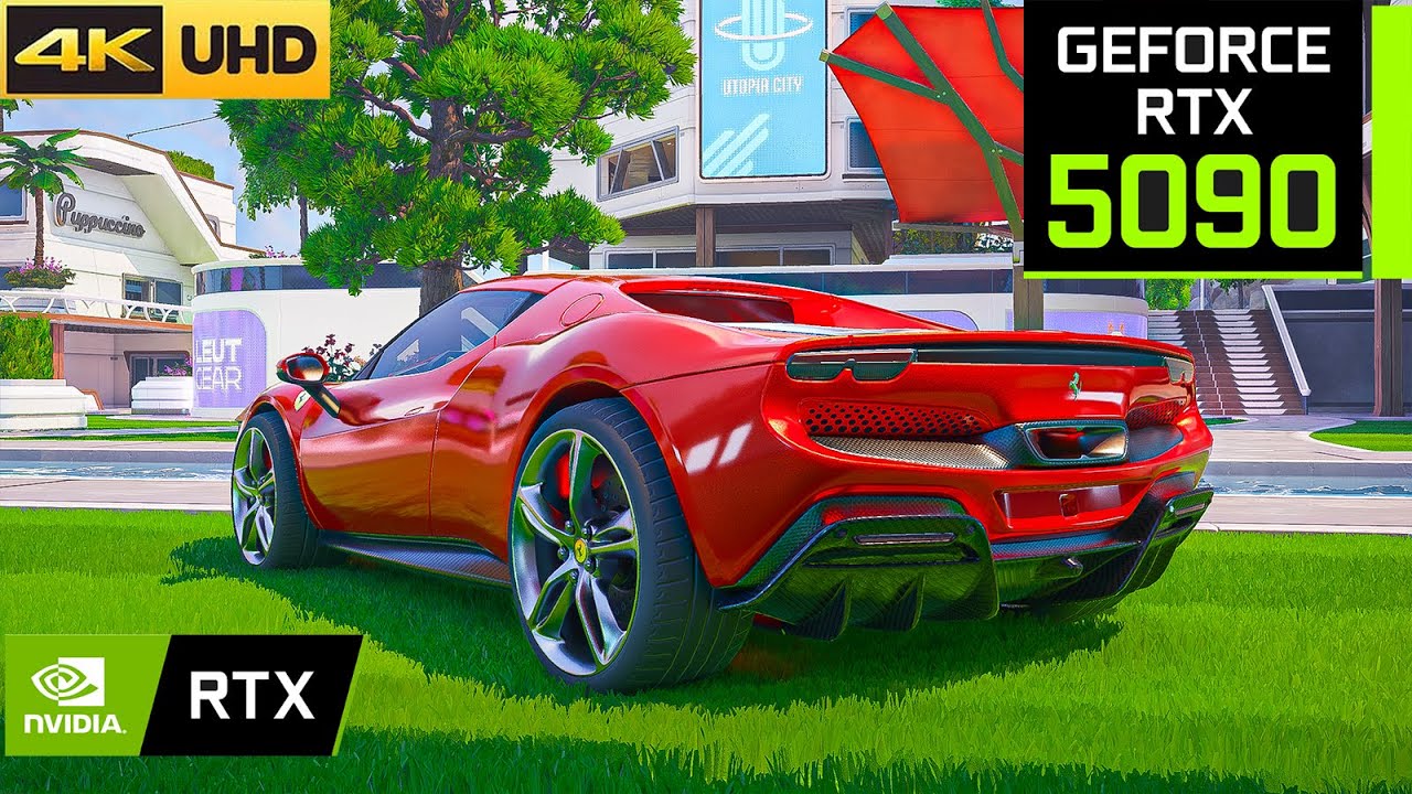 Fortnite : RTX 5090 32GB ( 4K Ultra Graphics RTX ON )