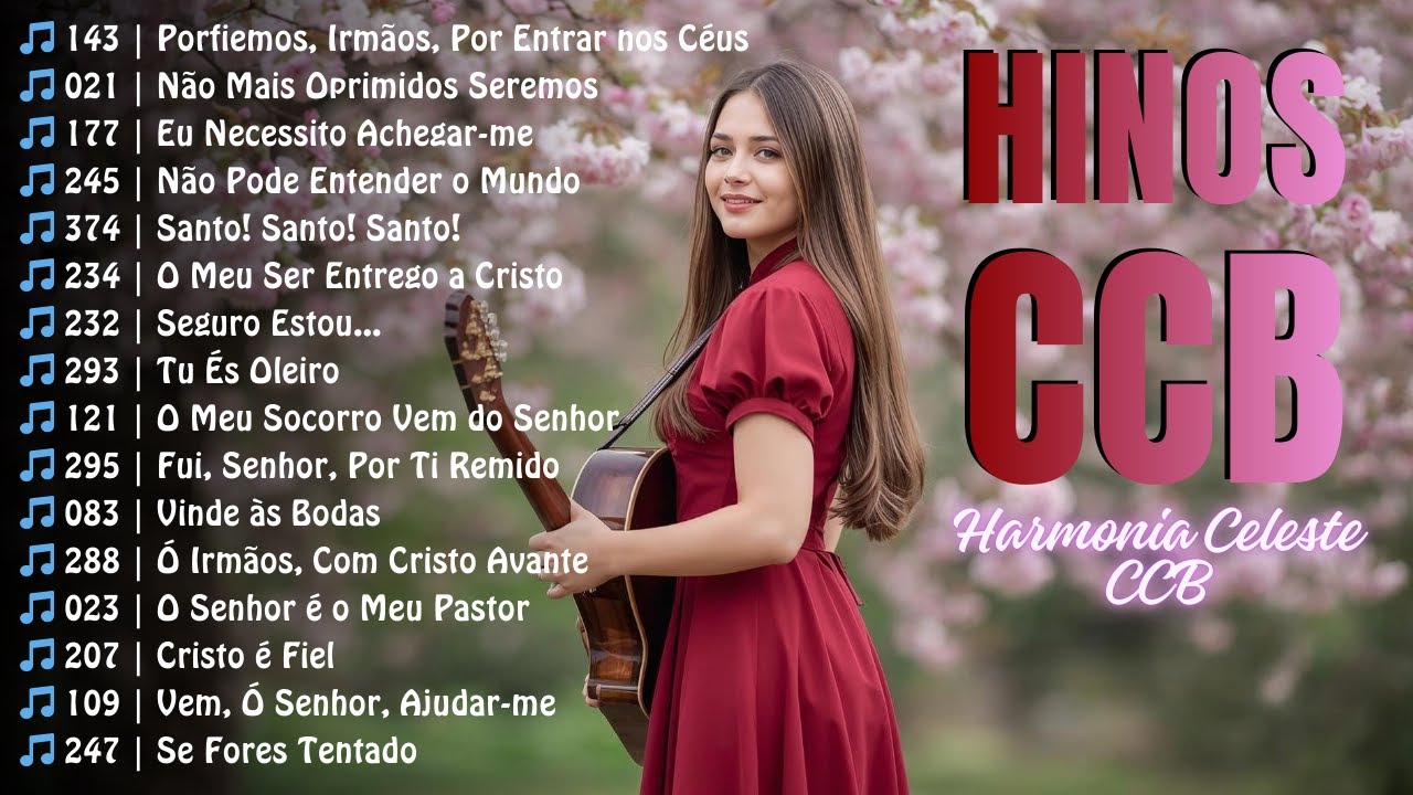 🎵Hinos CCB Selecionados - Louvores que traz paz ao coração 💖