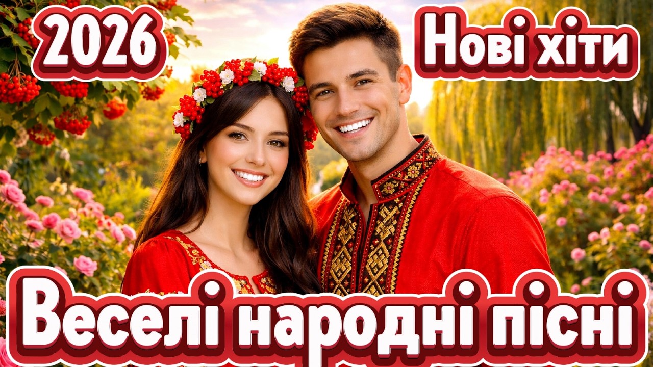 🎶 Українські народні хіти 2026 🇺🇦 Веселі пісні | Нова збірка