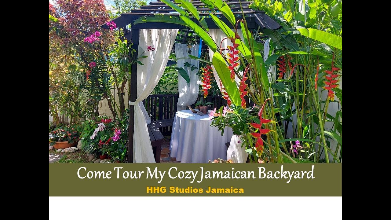 Приглашаем вас осмотреть мой уютный ямайский дворик | HHG Studios Jamaica