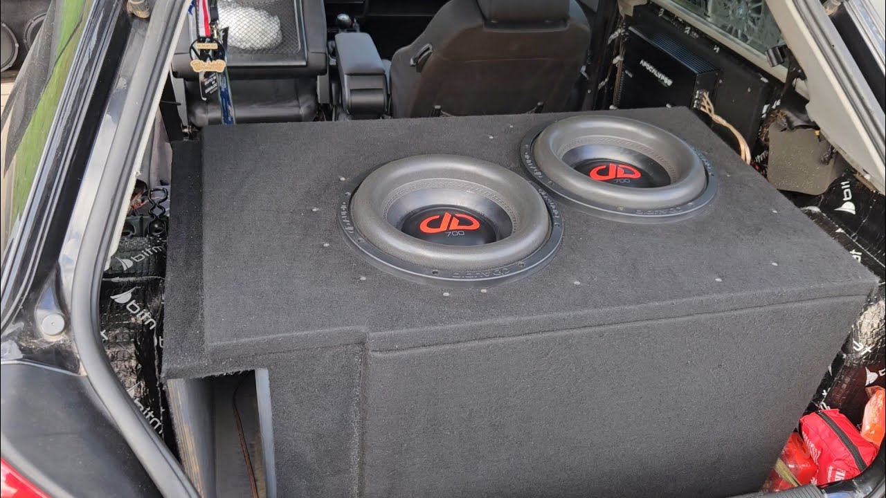 2x DD audio 712f - audi a3 car audio