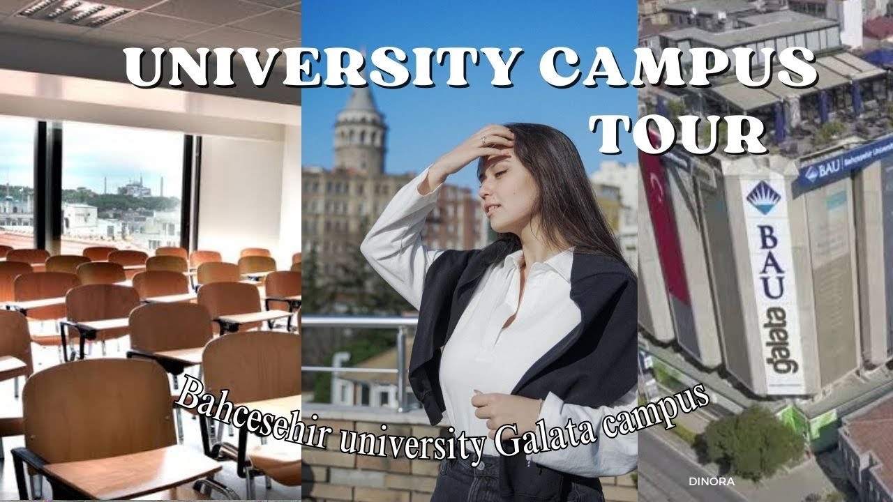 University Campus TOUR | chaotic | Bahcesehir university Galata campus | VLOG