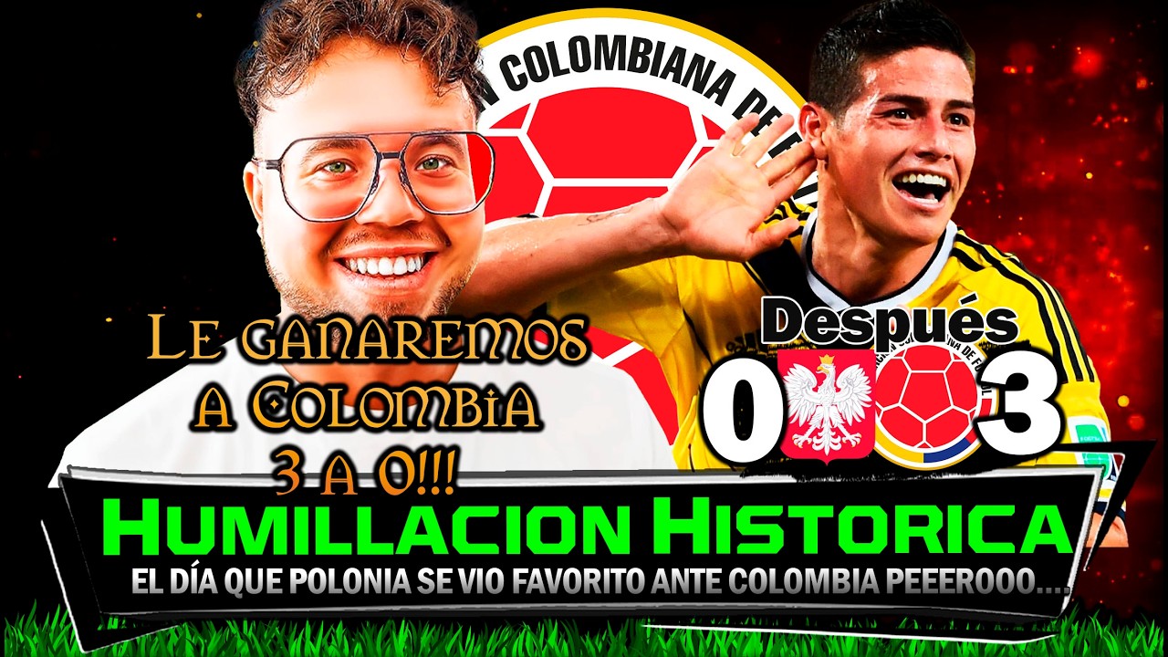 El DÍA que 🇵🇱Polonia SUBESTIMÓ a 🇨🇴Colombia y terminó ❌ ELIMINADO del Mundial 🌍
