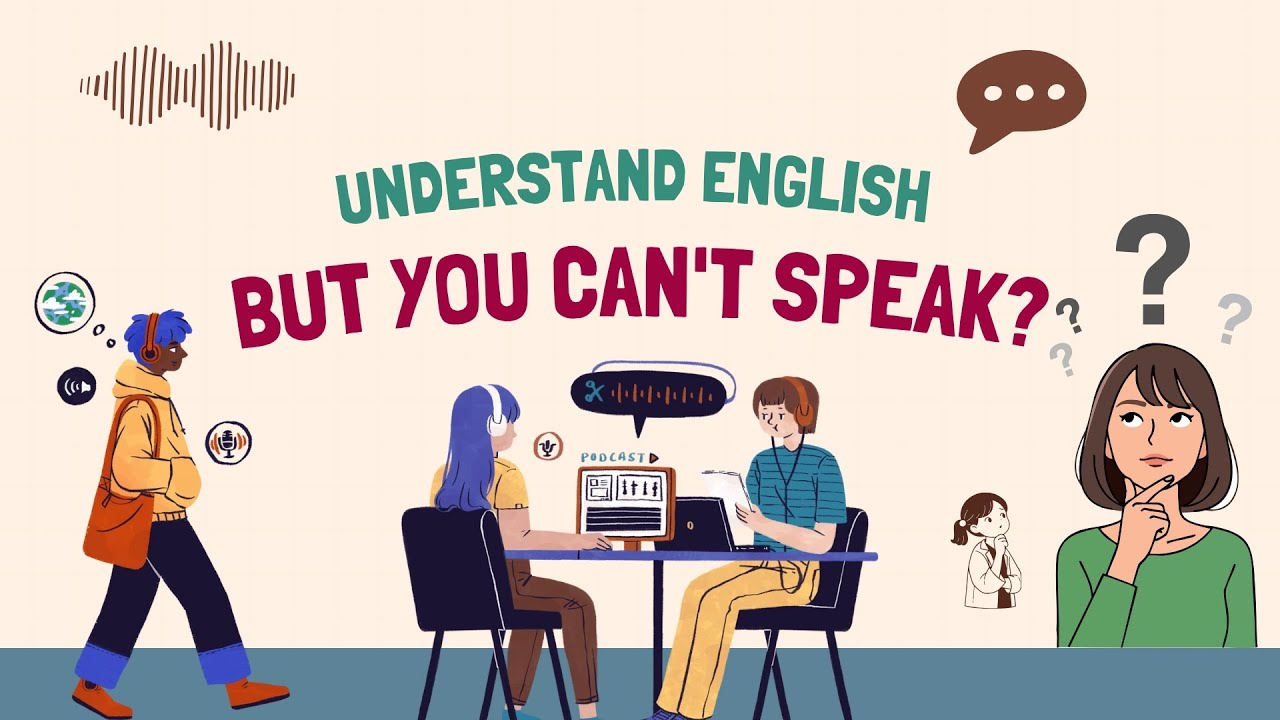 UNDERSTAND English But Can't SPEAK? Here's Why! || English With Ghofran