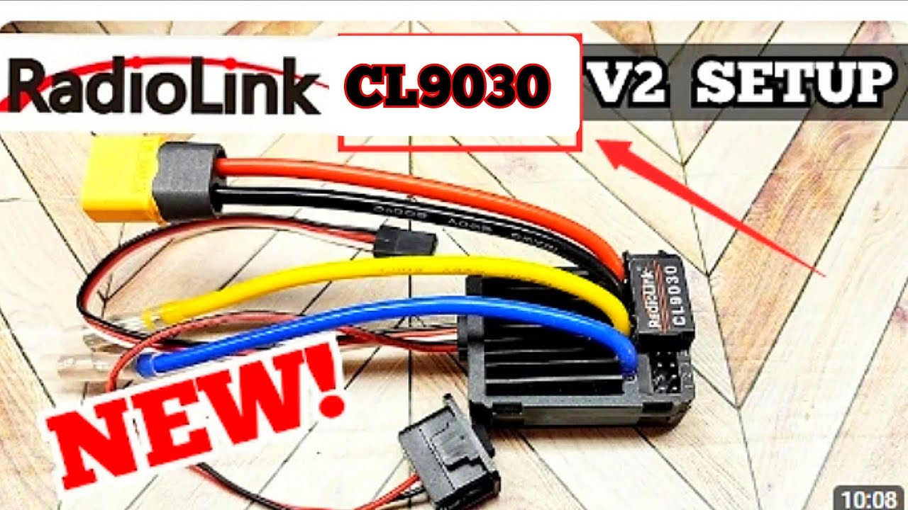 Radiolink Cool 9030 V2 esc setup and testing