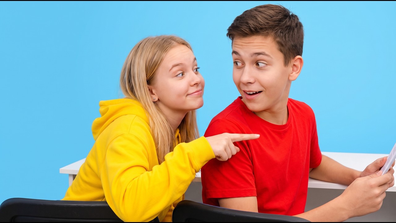 TIPOS DE ESTUDIANTES EN CLASE || Estudiantes graciosos de la escuela por 123 GO!