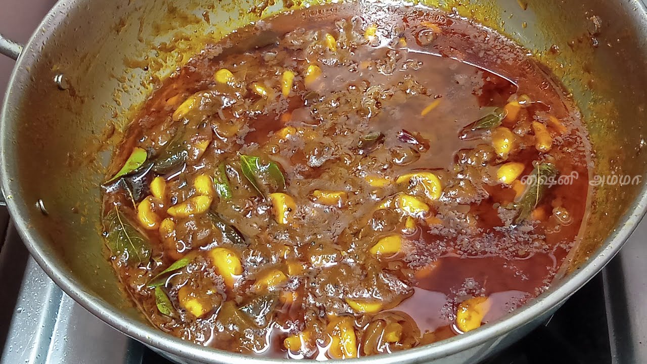 Poondu Kulambu in Tamil |  Garlic Kulambu | பூண்டு குழம்பு