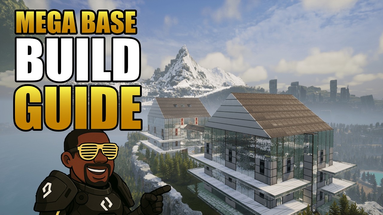 Ultimate Palworld 2-in-1 Mega Base Build Guide | Ice Wind Island Resource Farm + Breeding Base