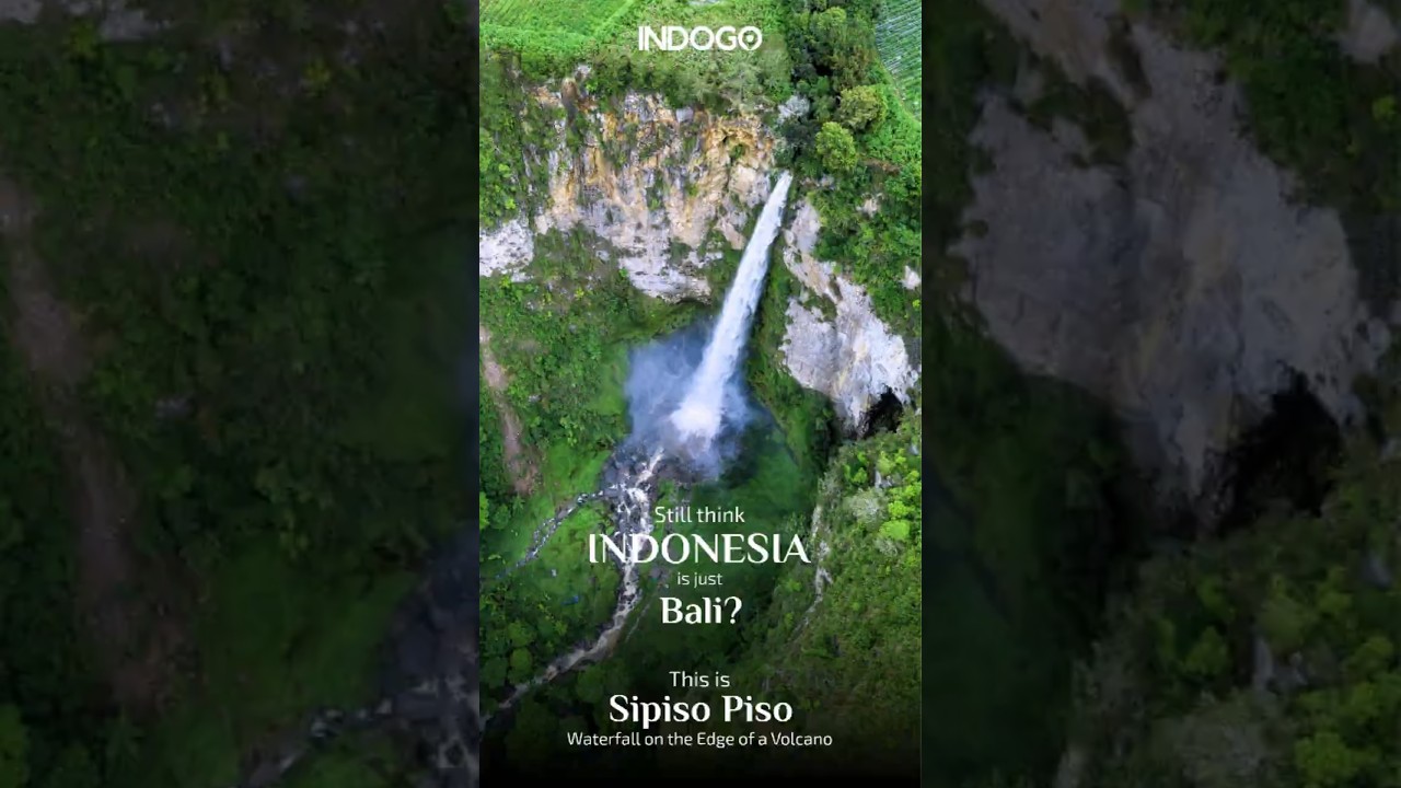 Waterfall on The Edge of Volcano – Indonesia’s Best Kept Secret