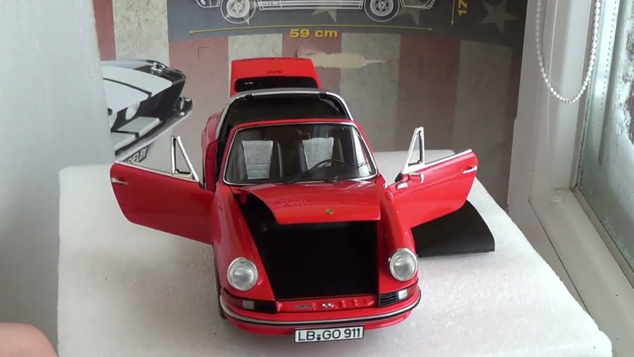 Porsche 911 S 2.4 Targa - Schuco 1:18