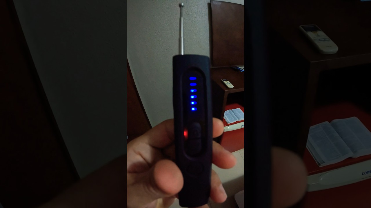 DETECTOR DE C&Acirc;MERAS ESCONDIDAS no HOTEL 😱 #short  #viajandopelobrasil  #viajandopelomundo #shorts