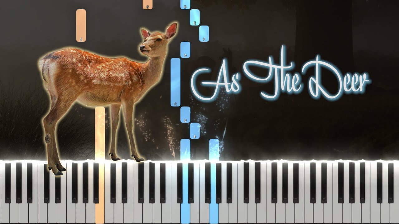 As The Deer 如鹿切慕溪水 (Piano Tutorial by Javin Tham)