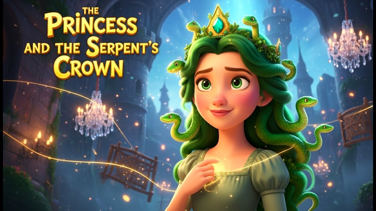 The Princess and the Serpent’s Crown | A Magical Fairytale of Love, Curse & Destiny
