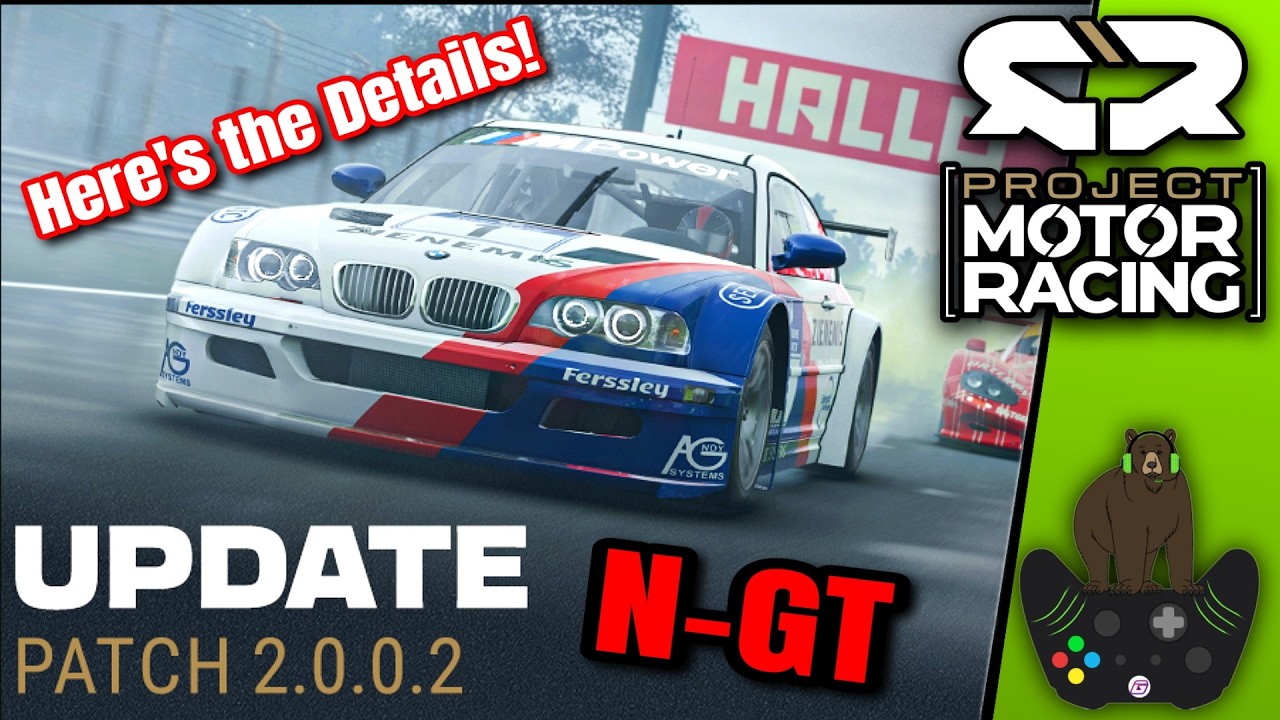 Oto szczeg&oacute;ły aktualizacji 2.0.0.2 Project Motor Racing! Samochody N-GT i poprawki AI TheCombusti...