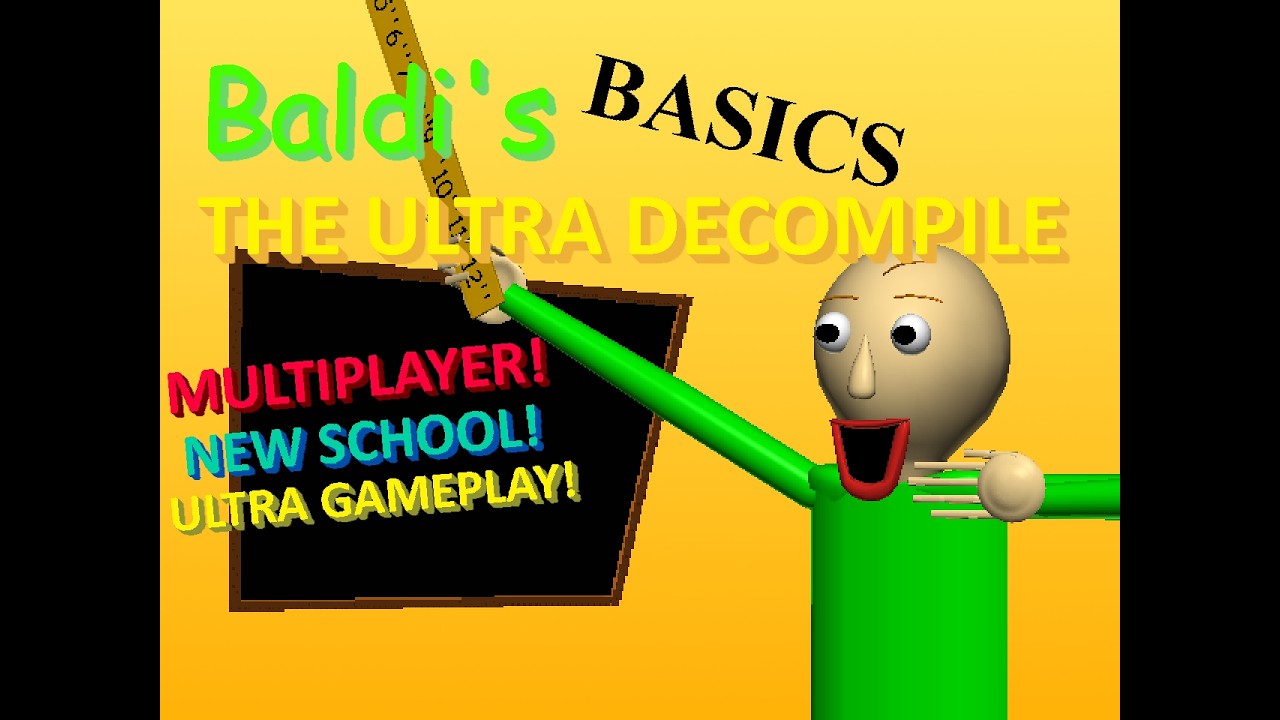 Декомпиляция Baldi's Basics The Ultra с @ThatCoolGamer-w2s!