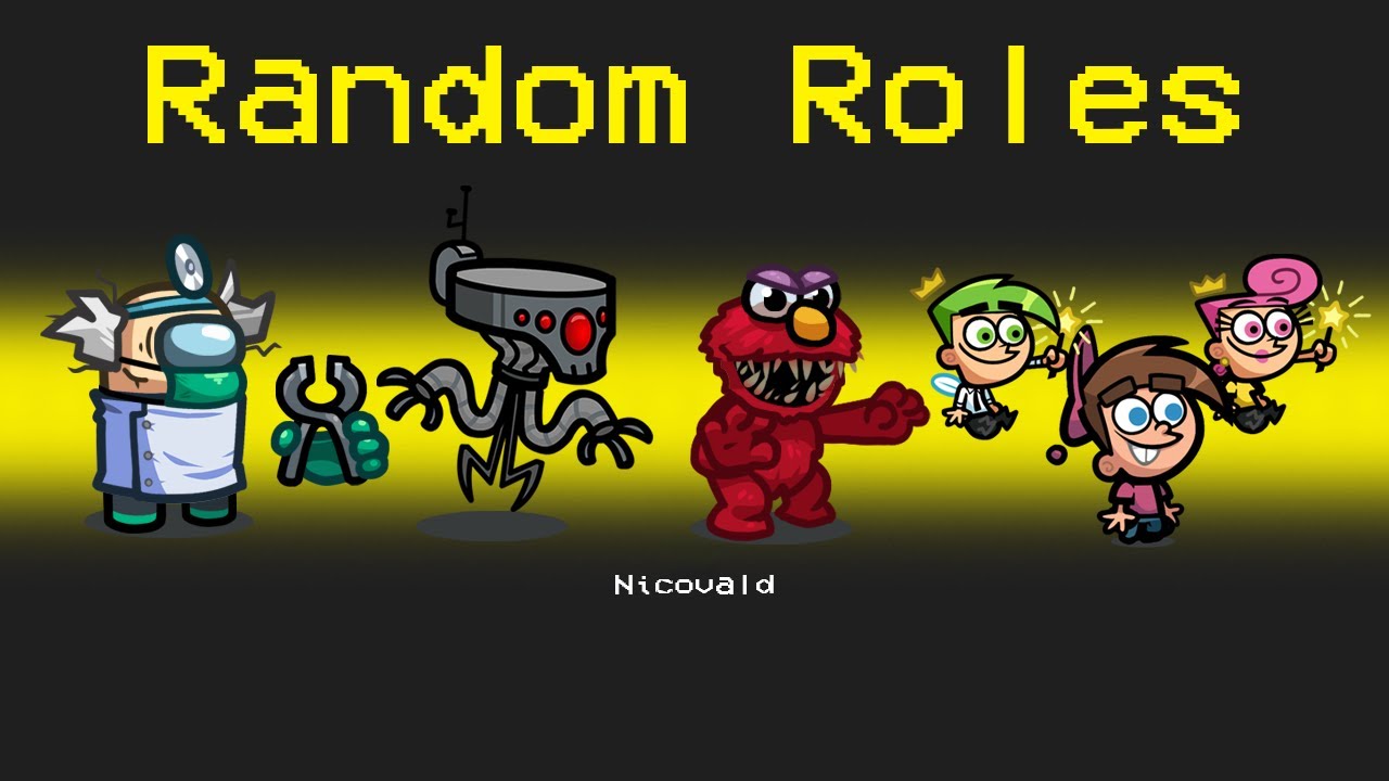 RANDOM ROLES *2* Mod in Among Us