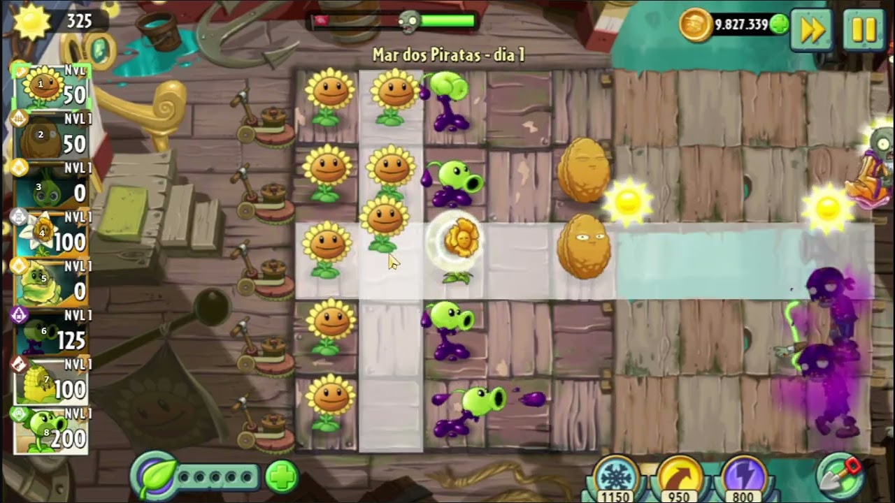 Pvz 21.7.1 Hyper obb Marés Piratas soundtrack beta test 