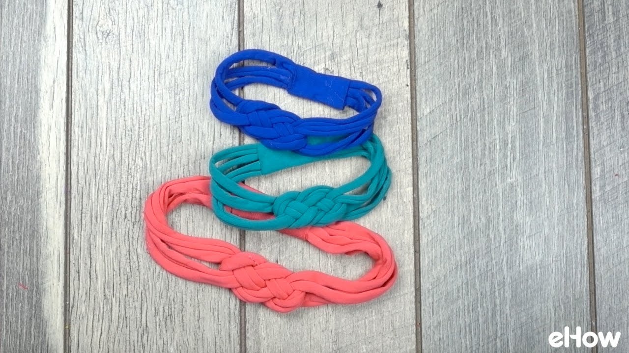 Make A Headband From A T-Shirt