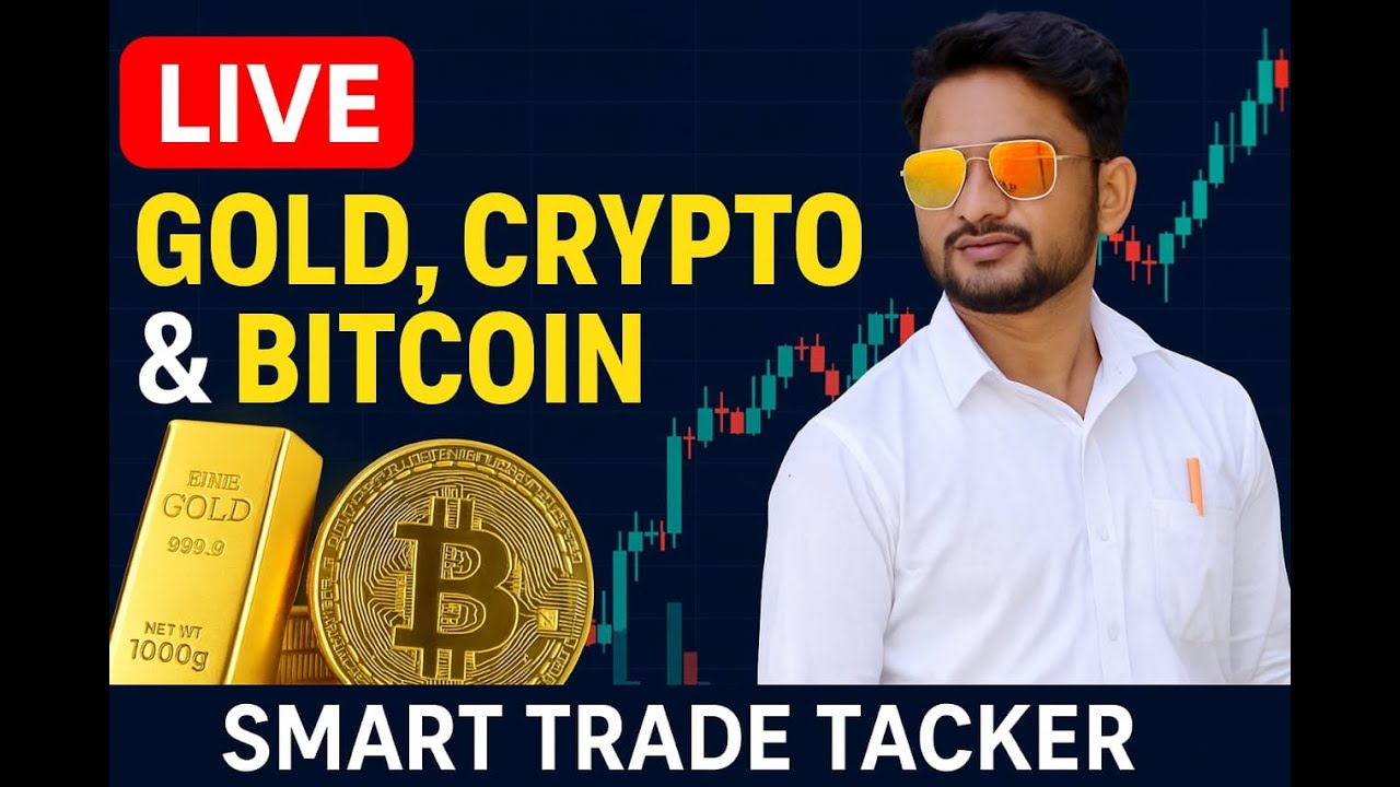 LIVE Bitcoin (BTC/USD) Trading | Real-Time Chart Analysis in Hindi