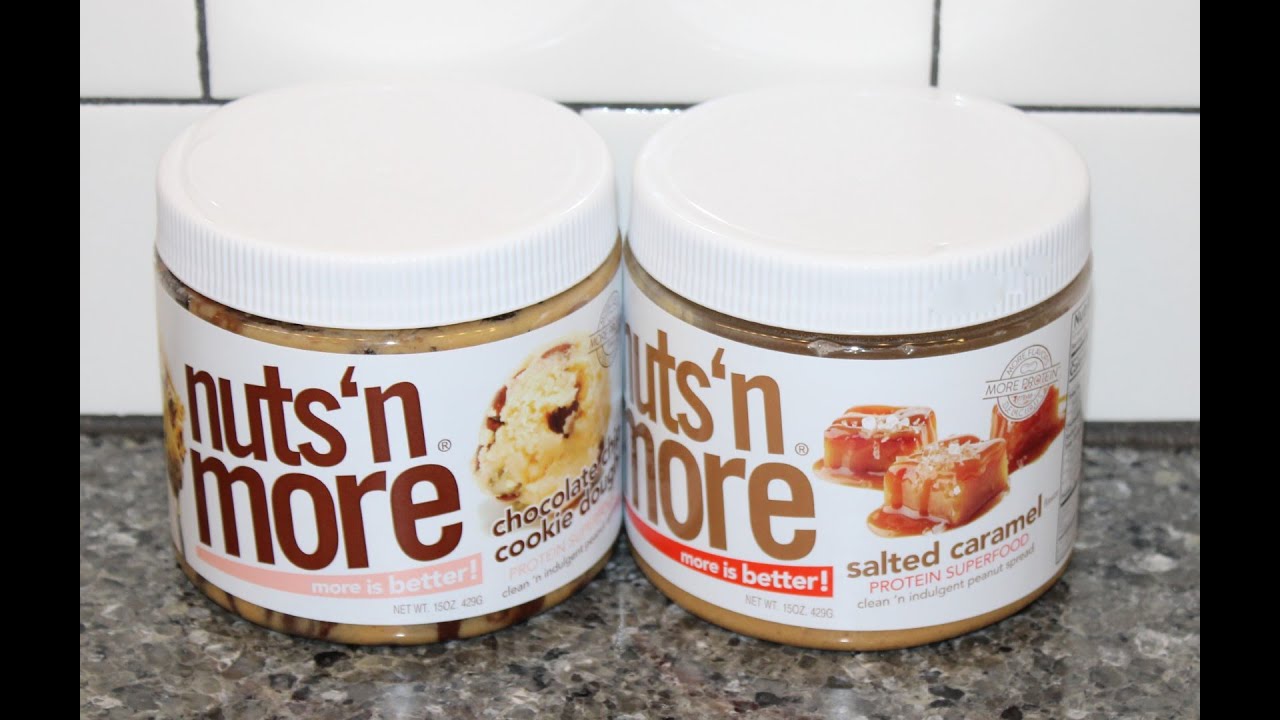 Nuts &lsquo;N More Peanut Spread: Chocolate Chip Cookie Dough & Salted Caramel Review