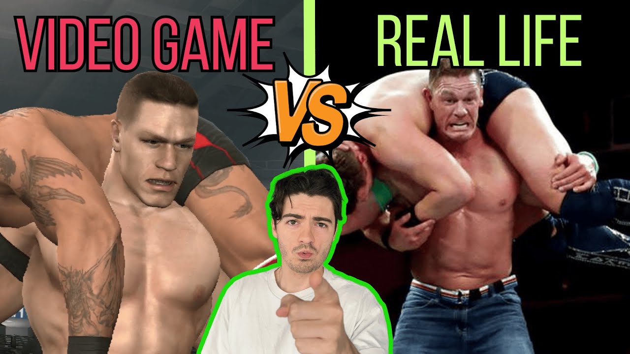 I Compared Every Finisher in Smackdown vs Raw to Real Life