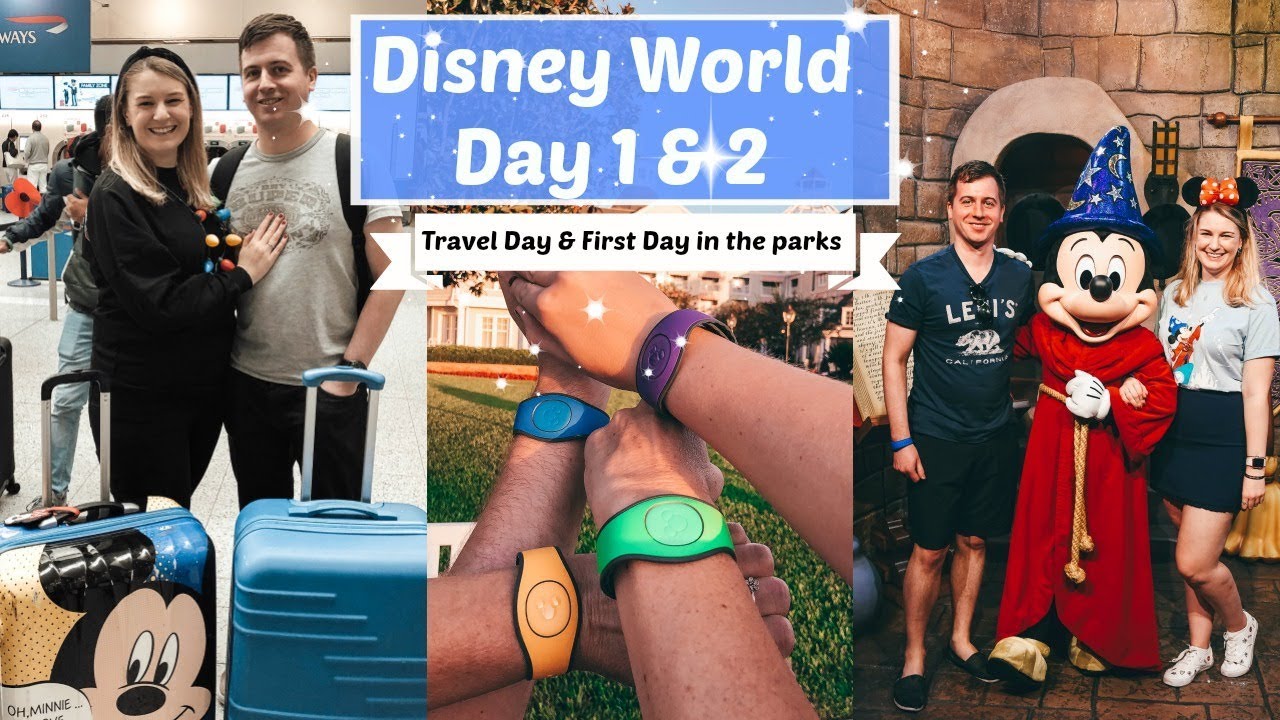 Disney World Day 1&2 | Travel Day, Hollywood Studios & Magic Kingdom ✨| Charlotte Ruff