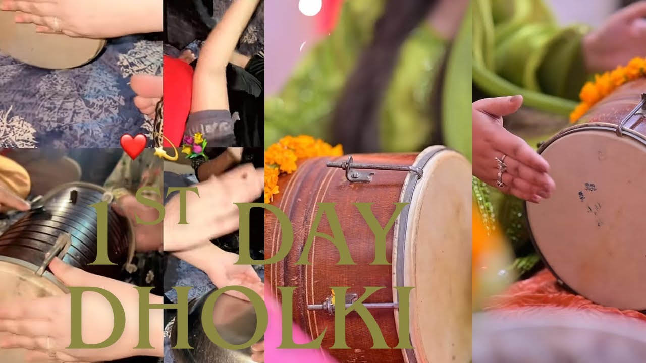 1st Day Dholki Vlog 💛 Full Fun & Dance Night | Family Masti