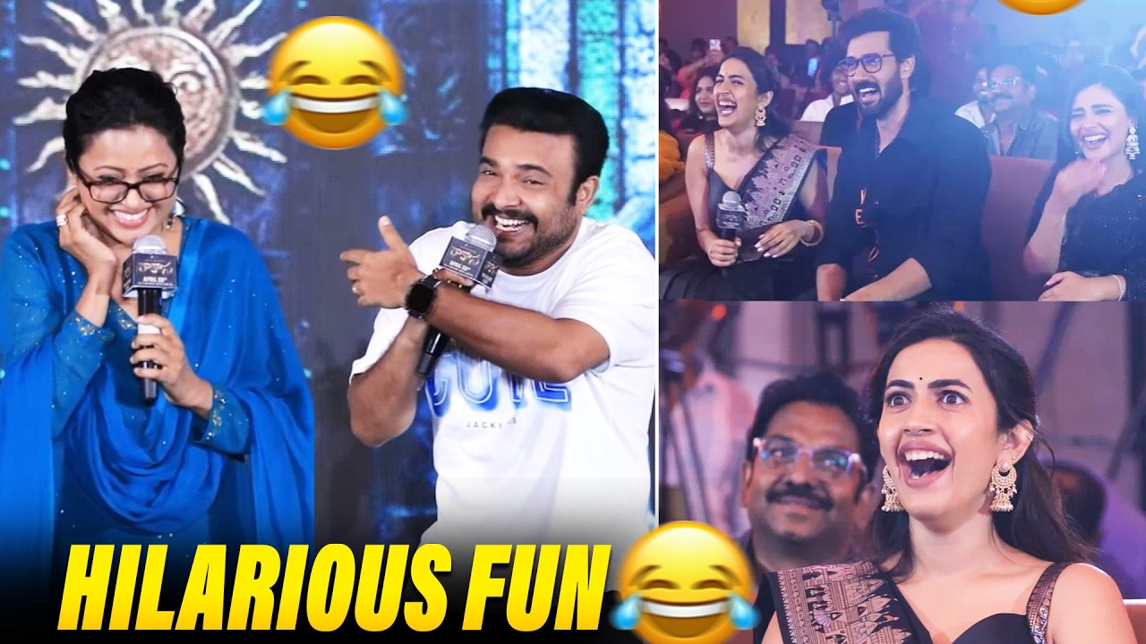 Getup Srinu & Suma Hilarious Fun @ Rakasa Pre-Release Event LIVE 😂 | Niharika Konidela