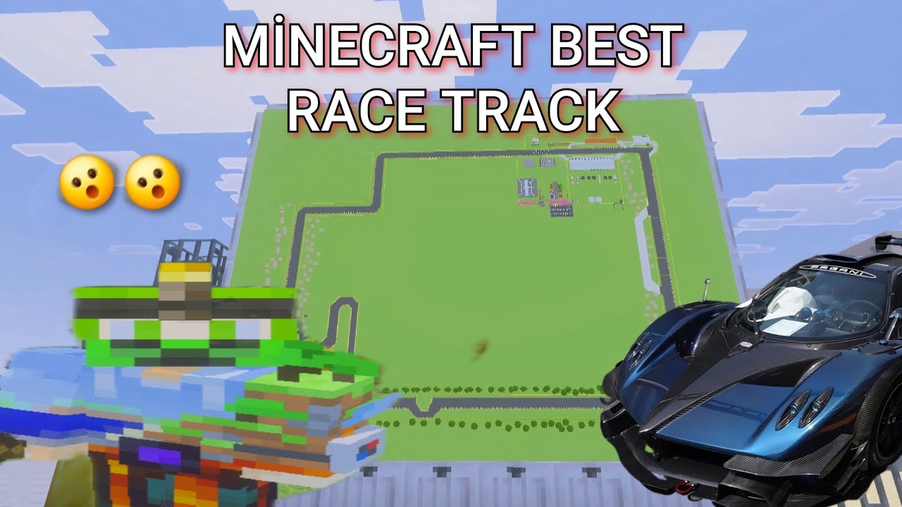 BEST RACE TRACK İN MCPE//1.21+ [ALFA GP]