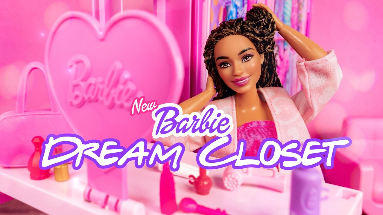 New Barbie Dream Closet ! Back To Glam?! Trying On Fashion And Accessories