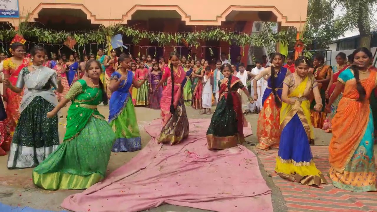 SANKRANTHI CELEBRATIONS 2023-24, VIGNAN HIGH SCHOOL, JAGGAYYAPET,
