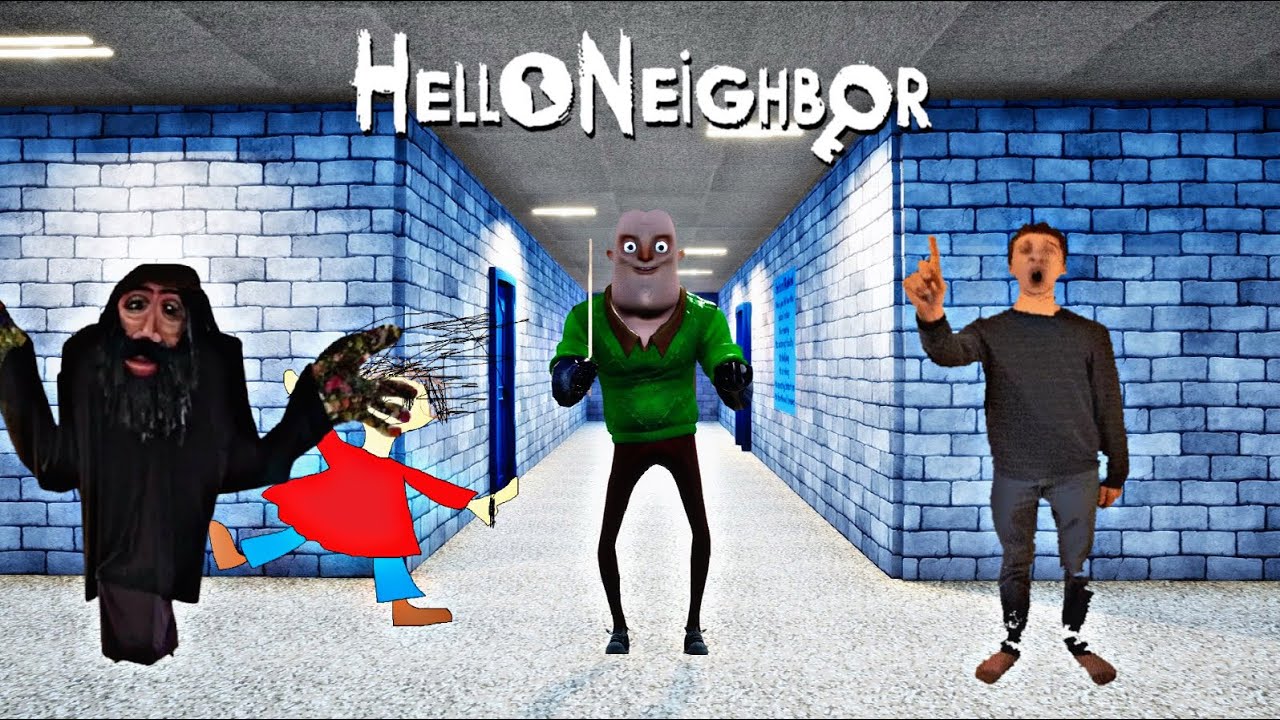 I Made BALDI’S BASICS in Hello Neighbor