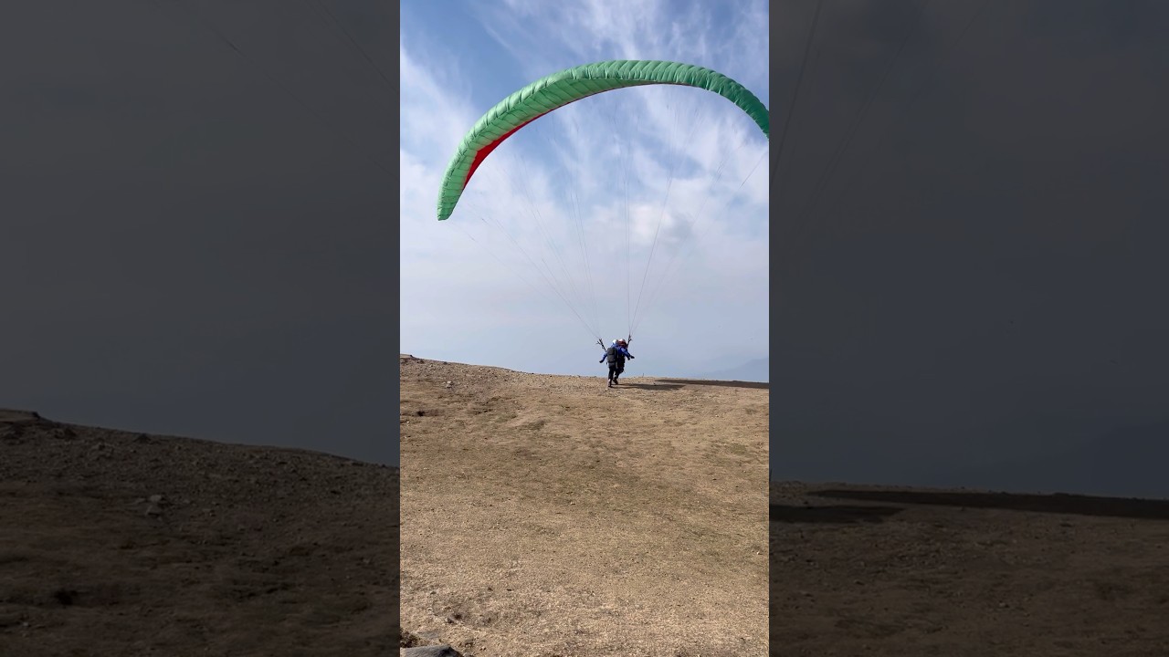 Second highest point in the world 🌍 for paragliding  at Bir Billing ; Hight 8000 ft above sea level