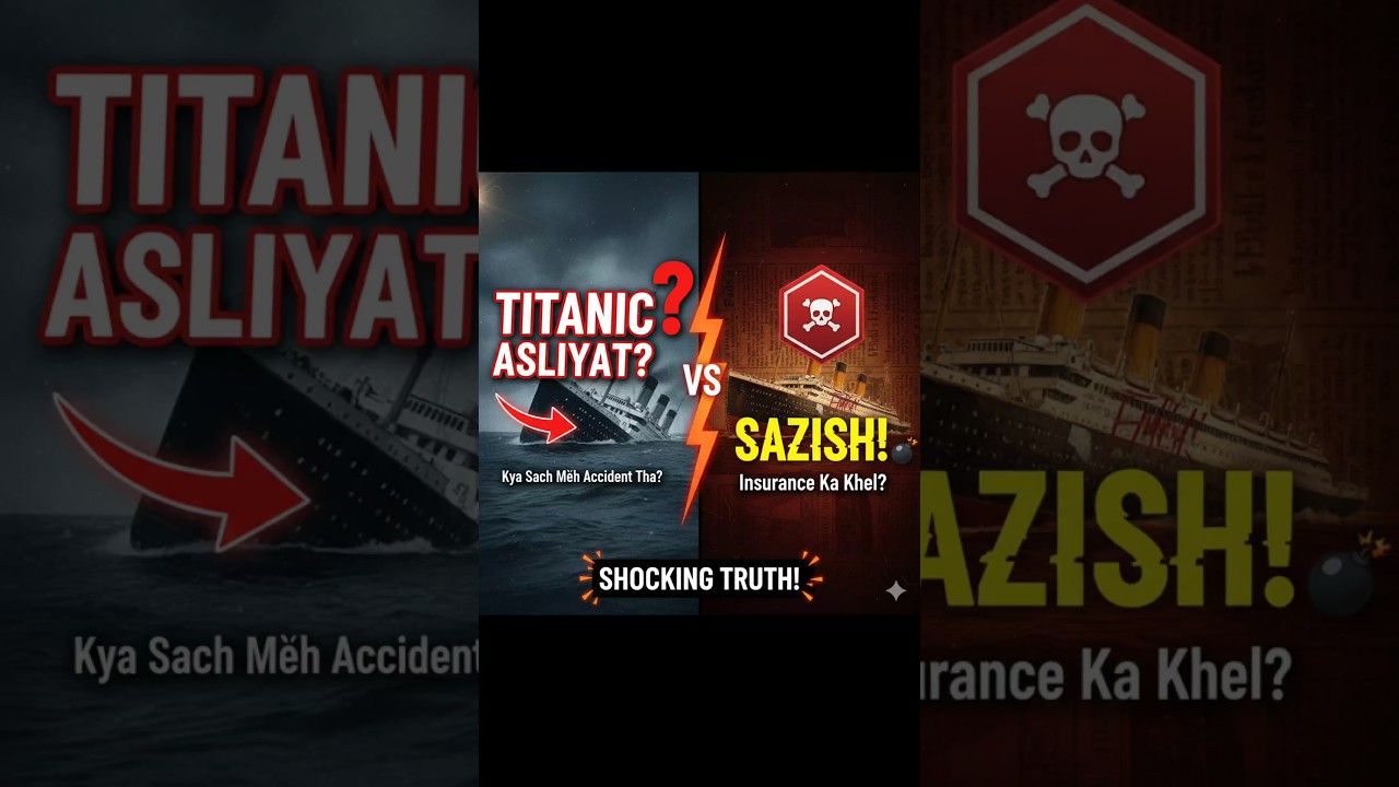 Titanic Kabhi Duba Hi Nahi? Shocking Truth! 😱 